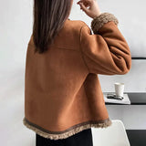 Cappotto con bordo in sherpa Lilian-Thouram Toteme