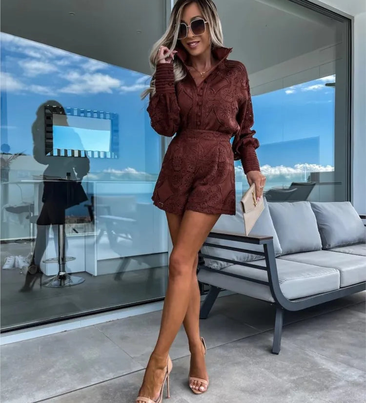 Tea | Completo Elegante in Pizzo