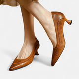Chiara | Tacchi in pelle Amara