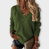 Jane - Maglione caldo con scollo a V