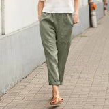 Emma | Pantaloni Ampi con Tasche