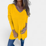 Leontýna – Tunica ampia in maglia con scollo a V
