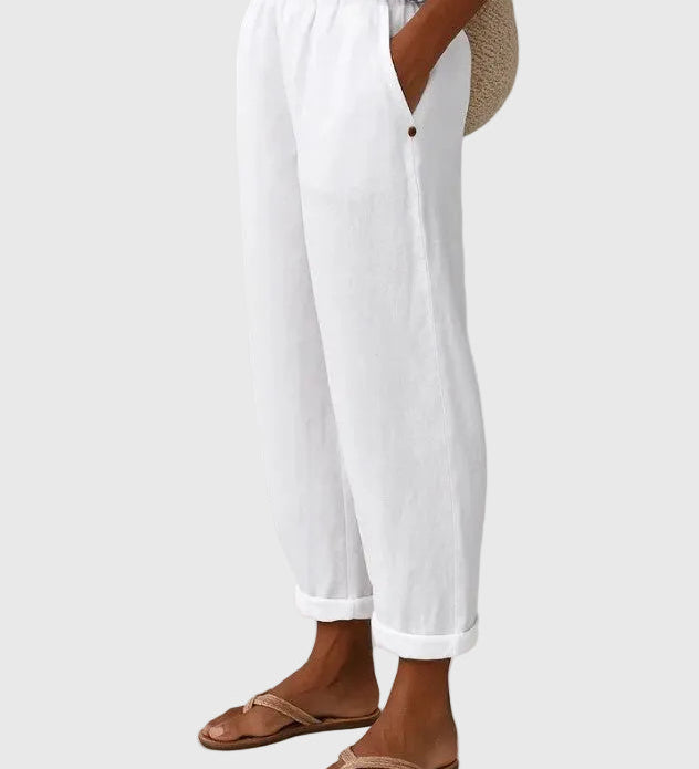 Flora | Pantaloni Chic e Confortevoli