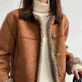 Cappotto con bordo in sherpa Lilian-Thouram Toteme