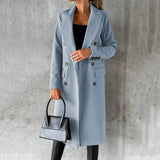 DESIREE™ | CAPPOTTO LUNGO CON BOTTONI DOPPI