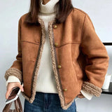 Cappotto con bordo in sherpa Lilian-Thouram Toteme
