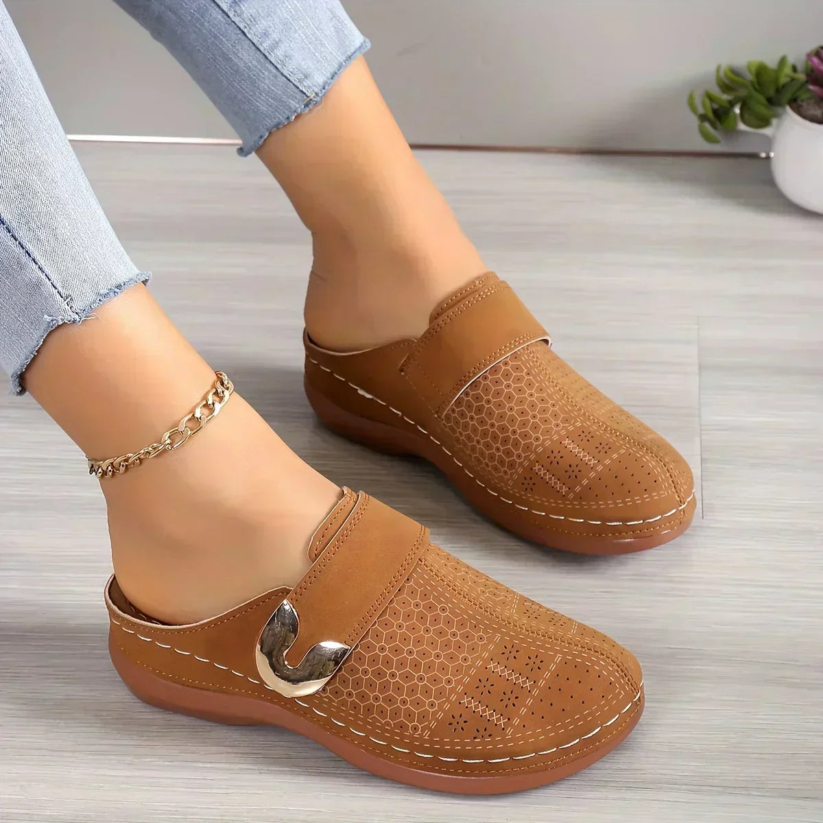 Sabrina | Sandali con zeppa chic e di sostegno