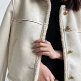 Cappotto con bordo in sherpa Lilian-Thouram Toteme
