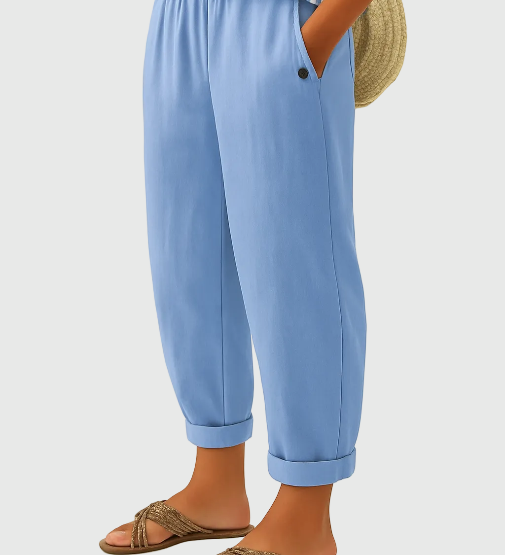 Flora | Pantaloni Chic e Confortevoli