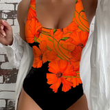 Lucy - Elegante Costume Intero a Fantasia Floreale