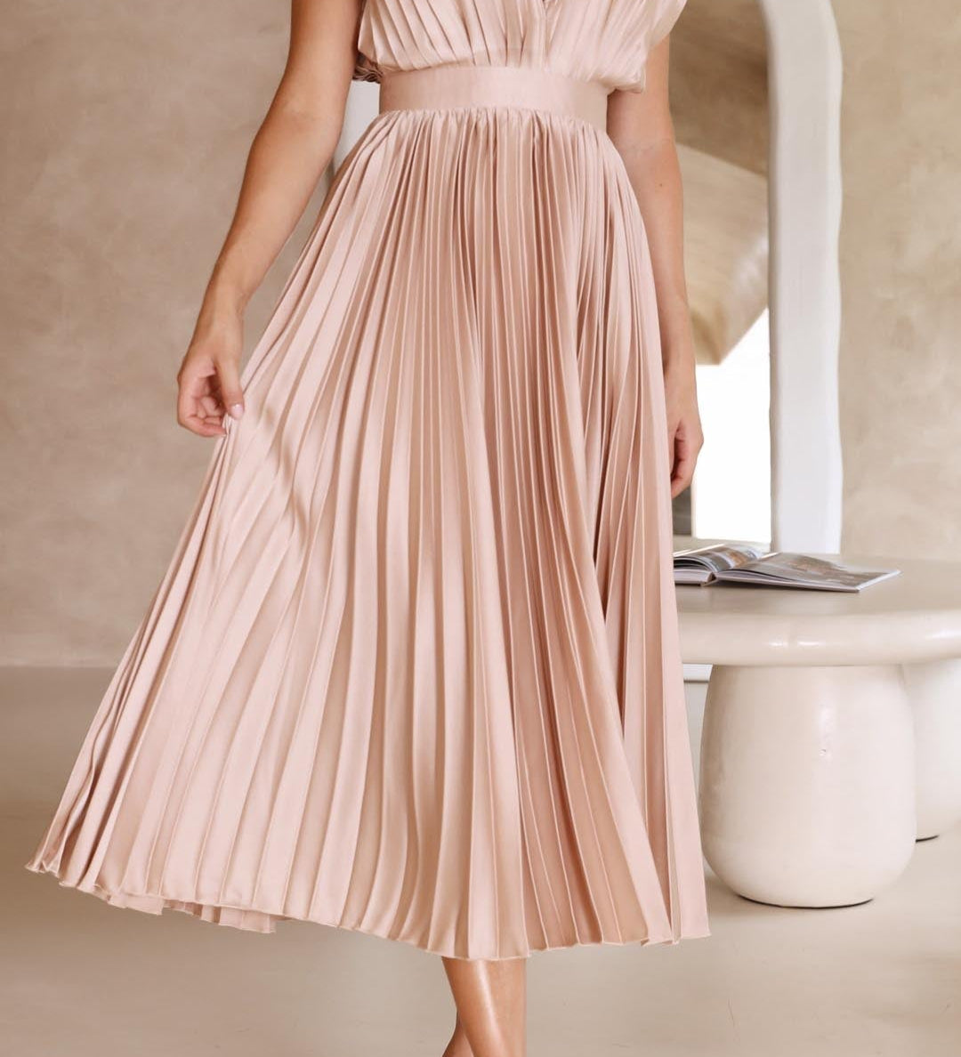 Isla | Abito plissé elegante