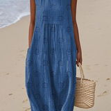 Greta | Sara Abito Midi Stampato