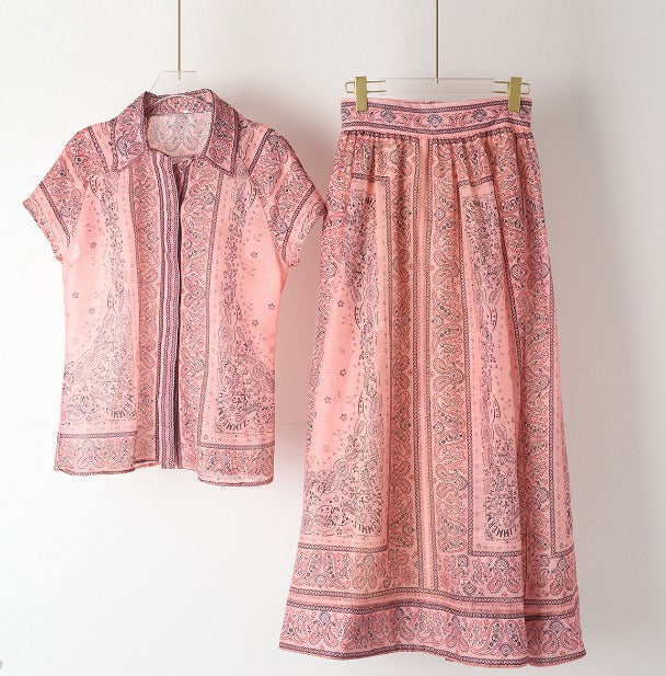 Diana | Completo Due Pezzi Stampato Bohemien