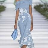 Giada | Abito Elegante con Stampa Floreale