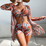 Laluna | Set Bikini 3 Pezzi con Stampa