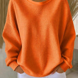 Eden | Maglione in maglia waffle