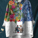 Pilar | Blusa Casual Artistica per Donne