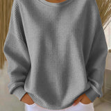 Eden | Maglione in maglia waffle