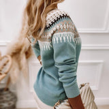 Carena | Maglione con motivo norvegese