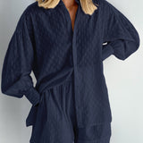 Stella | Completo Camicia e Pantaloni Corti Leggeri