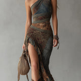 Erica | Abito Maxi Floreale Vintage