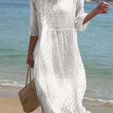 Allegra | Abito casual da donna ricamato