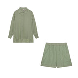 Stella | Completo Camicia e Pantaloni Corti Leggeri