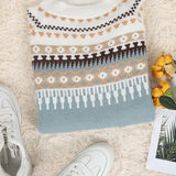 Carena | Maglione con motivo norvegese