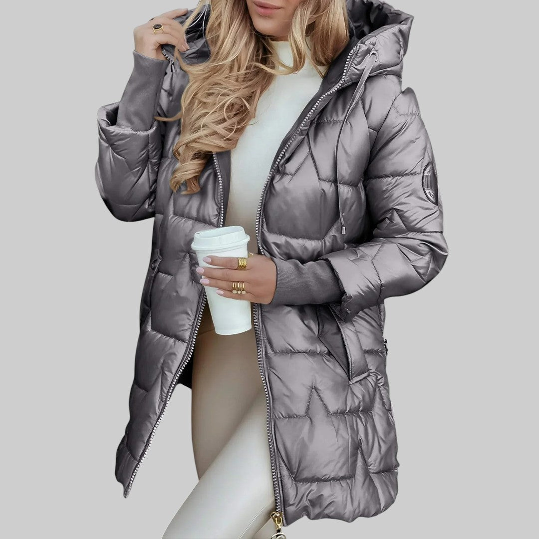 Penelope | Cappotto elegante autunnale con cappuccio