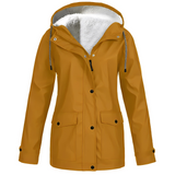 Elvira - Impermeabile con fodera in pile per donna