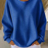 Eden | Maglione in maglia waffle