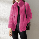 KATE™ | GIACCA IN LANA CON COLLO ALTO