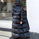 Clara - Cappotto lungo in piuma
