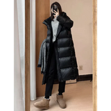 Clara - Cappotto lungo in piuma