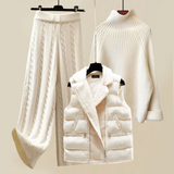 WinterLuxe™ - Set di maglieria caldi ed eleganti per donna