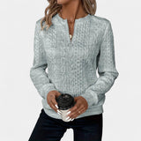 Kaja – Maglione con zip per un look moderno