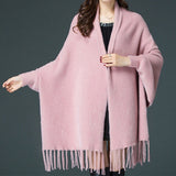 ALBERTA™ | CAPPOTTO ELEGANTE CON FRANGE