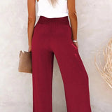 Federica | Pantalone a Vita Alta Relax