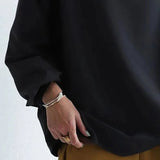 Maglione Collo Alto Elegante Donna – Taglio Casual Nero a Maniche Lunghe