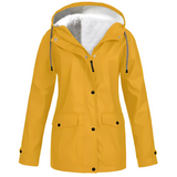 Elvira - Impermeabile con fodera in pile per donna