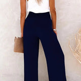 Federica | Pantalone a Vita Alta Relax