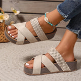 Eva | Sandali Eleganza Intrecciata