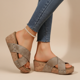 Costanza | Sandali con zeppa boho