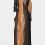Norelle Trench in Pelle Patchwork