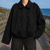 Giacca Bomber in Suede Bernadette-Skye