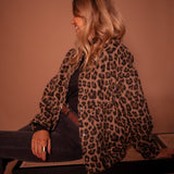 Luna | Giacca alla moda con stampa leopardata