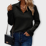 Vilja - Maglione con zip polo