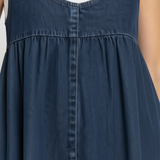 Veronica - Maxi abito in denim vintage