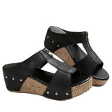 Mariella | Sandali con zeppa di tendenza