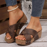 Costanza | Sandali con zeppa boho